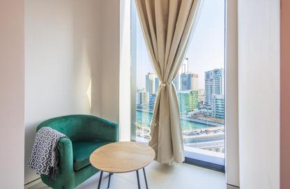 Apartment - 1 - 2 for rent in Jumeirah Gate Tower 1 - The Address Jumeirah Resort and Spa - Jumeirah Beach Residence - Dubai