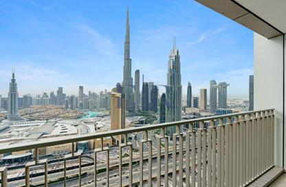 Apartment - 3 Bedrooms - 5 Bathrooms for rent in Downtown Views II Tower 1 - Downtown Views II - Zabeel 2 - Zabeel - Dubai