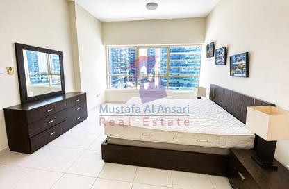Apartment - 1 Bedroom - 2 Bathrooms for rent in Marina View Tower B - Marina View - Dubai Marina - Dubai