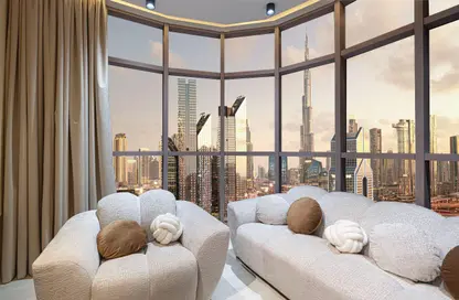 شقة - 2 غرف نوم - 2 حمامات للايجار في اي اي تاور - شارع الشيخ زايد - دبي