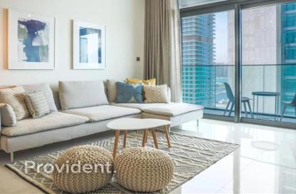 شقة - غرفة نوم - 1 حمام للايجار في برج Beach Vista 2 - بيتش فيستا - إعمار بيتشفرونت - دبي هاربور - دبي