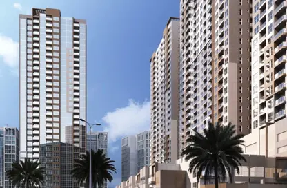 Apartment - Studio - 1 Bathroom for sale in Ajman One - Phase 2 - Ajman Downtown - Ajman