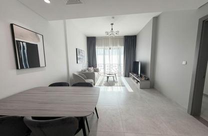 Apartment - 1 - 1 for rent in The V Tower - Dubai Land Residence Complex - Dubai