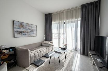 Apartment - 1 - 1 for rent in The V Tower - Dubai Land Residence Complex - Dubai
