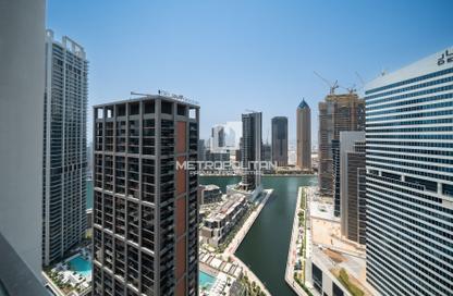 Apartment - 2 - 2 for rent in Peninsula Two - Peninsula - Business Bay - Dubai