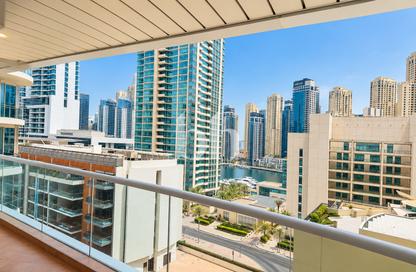 Apartment - 2 - 2 for rent in La Riviera - Dubai Marina - Dubai
