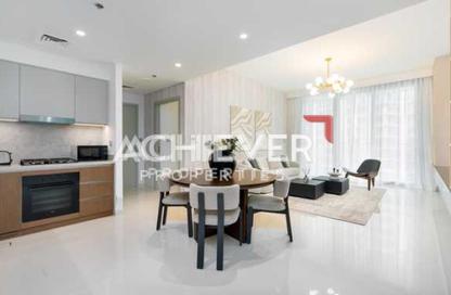 شقة - غرفة نوم - 1 حمام للايجار في برج Beach Isle 2 - بيتش آيل - إعمار بيتشفرونت - دبي هاربور - دبي شقة - غرفة نوم - 1 حمام للايجار في برج Beach Isle 2 - بيتش آيل - إعمار بيتشفرونت - دبي هاربور - دبي