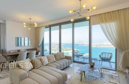 شقة - 2 غرف نوم - 2 حمامات للايجار في برج Beach Isle 1 - بيتش آيل - إعمار بيتشفرونت - دبي هاربور - دبي شقة - 2 غرف نوم - 2 حمامات للايجار في برج Beach Isle 1 - بيتش آيل - إعمار بيتشفرونت - دبي هاربور - دبي