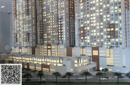 Apartment - 1 Bedroom - 2 Bathrooms for sale in Ajman One - Phase 2 - Ajman Downtown - Ajman