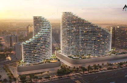 Apartment - 2 Bedrooms - 3 Bathrooms for sale in Binghatti Skyflame - Majan - Dubai