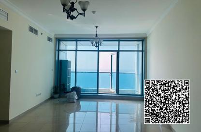Apartment - 2 - 2 for rent in Ajman Corniche Residences - Ajman Corniche Road - Ajman