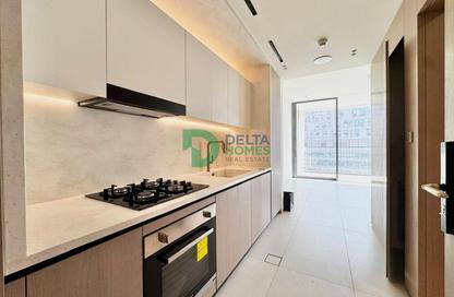 Apartment - Studio - 1 for rent in Binghatti Ghost - Dubai Healthcare City 2 - Al Jaddaf - Dubai Apartment - Studio - 1 for rent in Binghatti Ghost - Dubai Healthcare City 2 - Al Jaddaf - Dubai