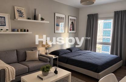 Apartment - Studio - 1 for rent in Marina Diamond 1 - Marina Diamonds - Dubai Marina - Dubai