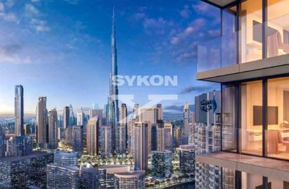 Apartment - Studio - 1 Bathroom for sale in Peninsula Four - Peninsula - Business Bay - Dubai