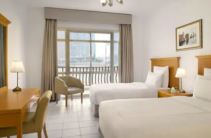 النزل و الشقق الفندقية - 3 غرف نوم - 3 حمامات للايجار في مركز دبي المالي العالمي - دبي