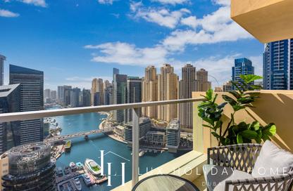 Apartment - 1 Bedroom - 1 Bathroom for rent in JW Marriott Hotel Marina - Dubai Marina - Dubai