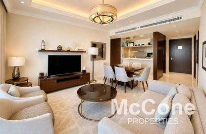 Apartment - 2 - 3 for rent in The Address Residence Fountain Views 2 - The Address Residence Fountain Views - Downtown Dubai - Dubai