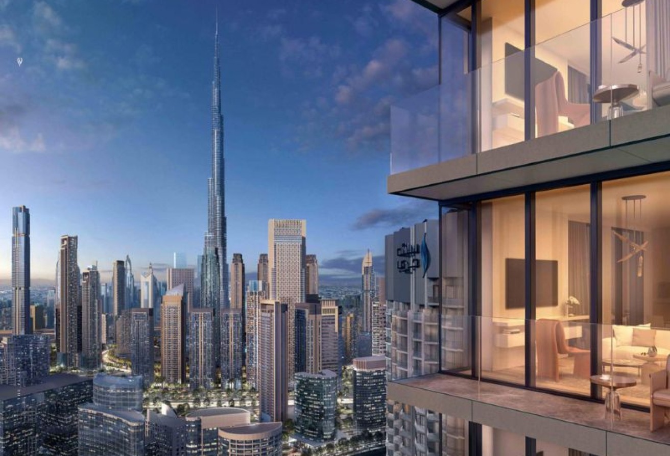 1BR canal view | High Floor | best layout