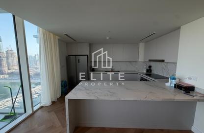 Apartment - 4 - 5 for rent in Beach Mansion Tower 1 - Beach Mansion - Emaar Beachfront - Dubai Harbour - Dubai