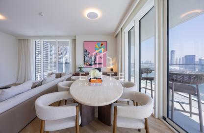 Apartment - 4 - 5 for rent in Beach Mansion Tower 1 - Beach Mansion - Emaar Beachfront - Dubai Harbour - Dubai