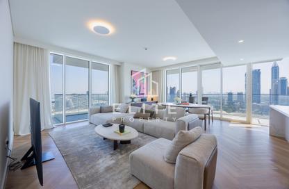 Apartment - 4 - 5 for rent in Beach Mansion Tower 1 - Beach Mansion - Emaar Beachfront - Dubai Harbour - Dubai
