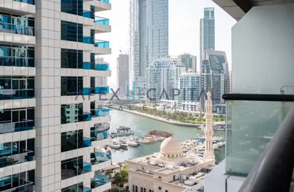 شقة - 2 غرف نوم - 2 حمامات للايجار في برج إسكان - دبي مارينا - دبي