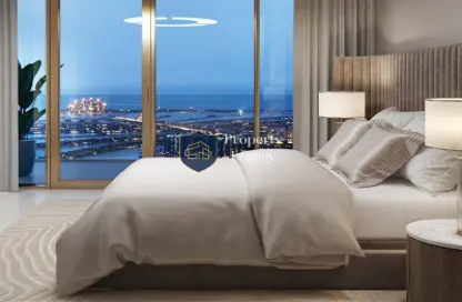 Apartment - 3 Bedrooms - 4 Bathrooms for sale in Grand Bleu Tower 1 - Emaar Beachfront - Dubai Harbour - Dubai