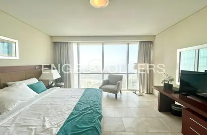 Apartment - 4 Bedrooms - 5 Bathrooms for rent in Al Fattan Marine Tower - Al Fattan Marine Towers - Jumeirah Beach Residence - Dubai