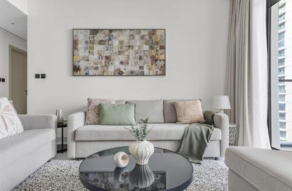 شقة - غرفة نوم - 2 حمامات للايجار في برج Marina Vista 2 - مارينا فيستا - إعمار بيتشفرونت - دبي هاربور - دبي
