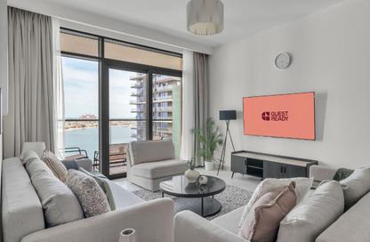 شقة - غرفة نوم - 2 حمامات للايجار في برج Marina Vista 2 - مارينا فيستا - إعمار بيتشفرونت - دبي هاربور - دبي