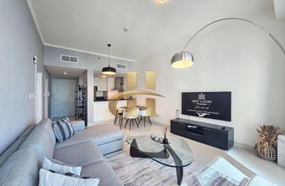 Apartment - 1 - 2 for rent in Damac Heights - Dubai Marina - Dubai