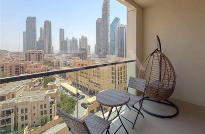 Apartment - 2 Bedrooms - 4 Bathrooms for rent in Bellevue Tower 1 - Bellevue Towers - Downtown Dubai - Dubai