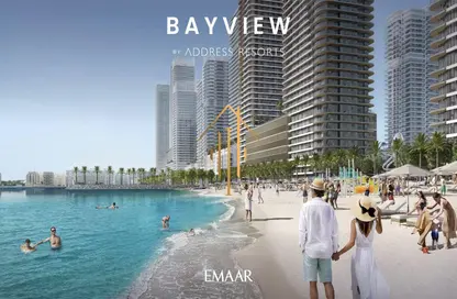 Apartment - 1 Bedroom - 1 Bathroom for sale in Bayview - EMAAR Beachfront - Dubai Harbour - Dubai