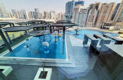Office Space - Studio - 1 for rent in Shadow Tower - Al Mamzar - Sharjah - Sharjah