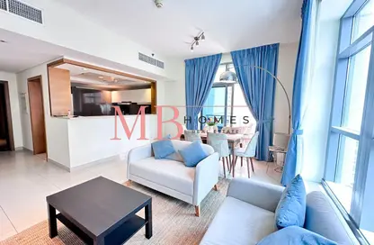 شقة - 2 غرف نوم - 3 حمامات للايجار في كلارين 1 - أبراج كلارين - وسط مدينة دبي - دبي