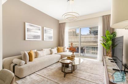 Apartment - 2 - 2 for rent in Grand Bleu Tower 2 - Grand Bleu - Emaar Beachfront - Dubai Harbour - Dubai