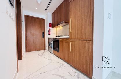 Apartment - Studio - 1 Bathroom for rent in Azizi Riviera 61 - Azizi Riviera - Meydan One - Meydan - Dubai