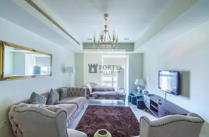 Apartment - 1 Bedroom - 2 Bathrooms for rent in Princess Tower - Dubai Marina - Dubai