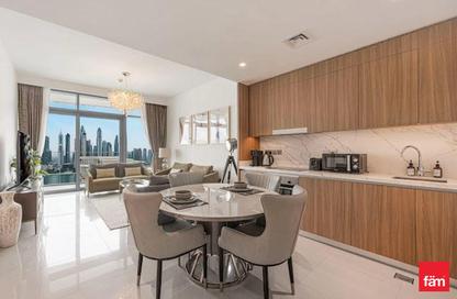 Apartment - 1 - 2 for rent in Beach Vista Tower 1 - Beach Vista - Emaar Beachfront - Dubai Harbour - Dubai