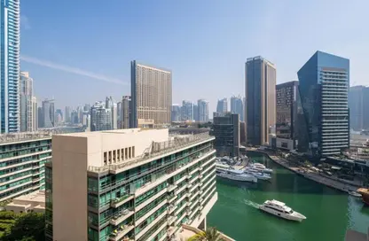 شقة - غرفة نوم - 2 حمامات للايجار في مارينا كوايز ويست - مراسي المارينا - دبي مارينا - دبي