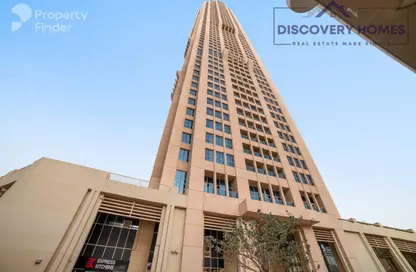 شقة - 2 غرف نوم - 2 حمامات للايجار في برج تشرشل السكني - أبراج تشرشل - الخليج التجاري - دبي