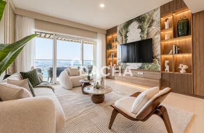Apartment - 2 Bedrooms - 2 Bathrooms for rent in Grand Bleu Tower 1 - Emaar Beachfront - Dubai Harbour - Dubai