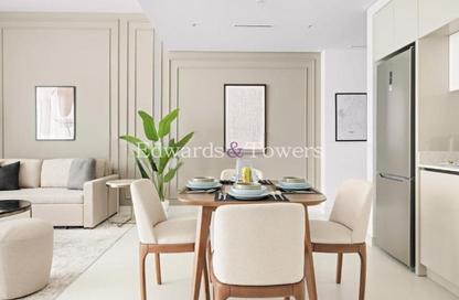 شقة - غرفة نوم - 1 حمام للايجار في برج Marina Vista 1 - مارينا فيستا - إعمار بيتشفرونت - دبي هاربور - دبي