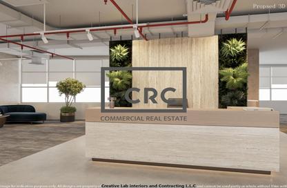 Office Space - Studio - 2 Bathrooms for rent in Mazaya Business Avenue AA1 - Mazaya Business Avenue - Jumeirah Lake Towers - Dubai