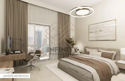 شقة - غرفة نوم - 2 حمامات للبيع في أبراج عجمان وان - الصوان - عجمان