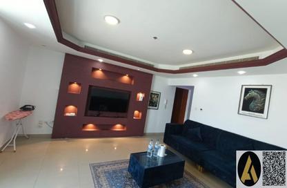 Apartment - 1 - 1 for sale in Corniche Tower - Ajman Corniche Road - Ajman