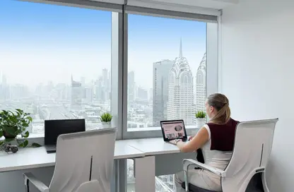 مكتب - استوديو - 2 حمامات للايجار في برج ذا وان - برشا هايتس (تيكوم) - دبي