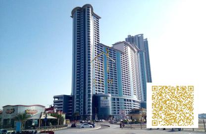 Apartment - 3 Bedrooms - 4 Bathrooms for rent in Ajman Corniche Residences - Ajman Corniche Road - Ajman