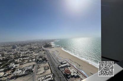 Apartment - 1 Bedroom - 2 Bathrooms for sale in Corniche Tower - Ajman Corniche Road - Ajman