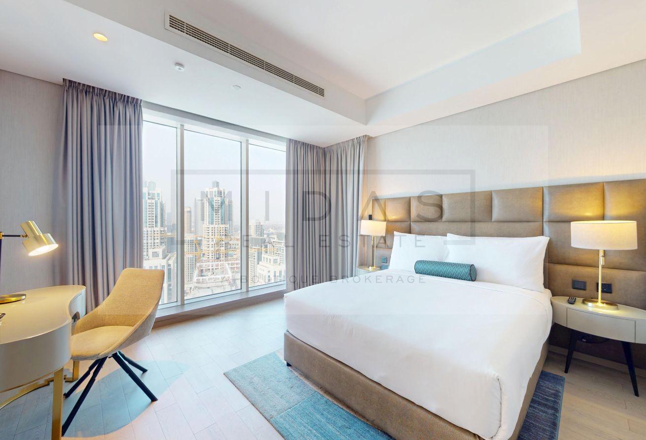 Spacious I Burj Khalifa View I Modern I Maids room photo 9